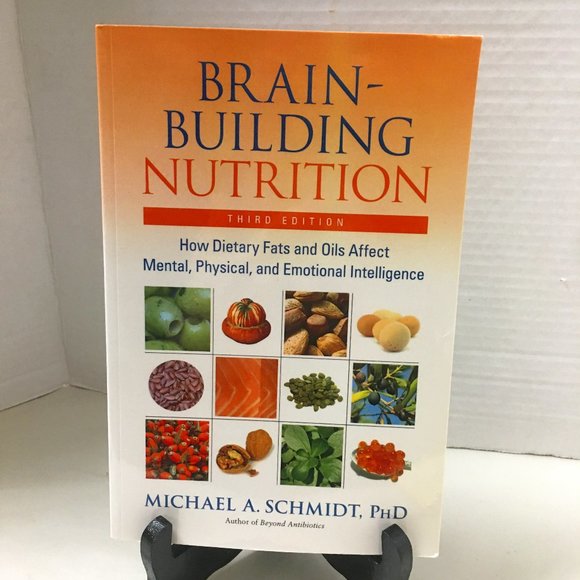Brain Building Nutrition book by Dr. Michael Scmidt - Picture 1 of 8